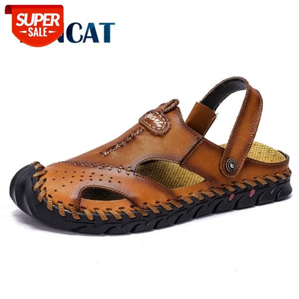 new casual men soft sandals comfortable men summer leather men's slippers roman summer outdoor beach sandals big size 38-48 #ug8x, Black
new casual men soft sandals comfortable men summer leather men's slippers roman summer outdoor beach sandals big size 38-48 #ug8x, Black