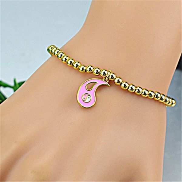 beaded, strands 2021 personality yin and yang bagua bracelet pendant jewelry ladies fashion enamel charm gift joker men, Black 
beaded, strands 2021 personality yin and yang bagua bracelet pendant jewelry ladies fashion enamel charm gift joker men, Black