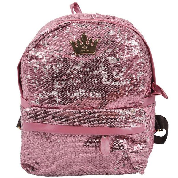 outdoor bags women's crown canvas backpacks girl lady student school travel bag women paillette bling pink
outdoor bags women's crown canvas backpacks girl lady student school travel bag women paillette bling pink