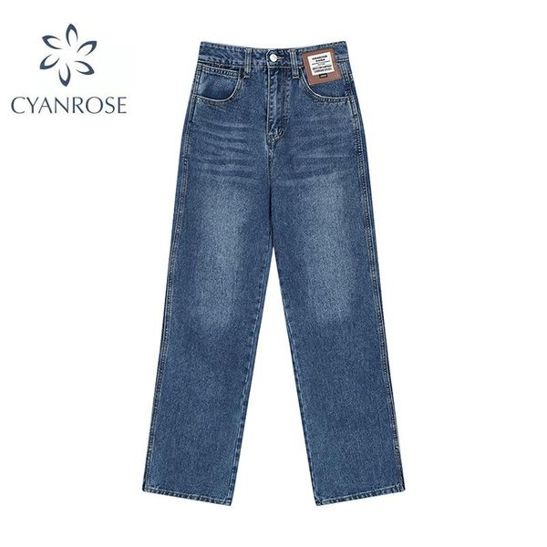 women's jeans fashion streetwear women pocket high waist korean casual straight harajuku denim pants baggy 2021 autumn winter, Blue
women's jeans fashion streetwear women pocket high waist korean casual straight harajuku denim pants baggy 2021 autumn winter, Blue