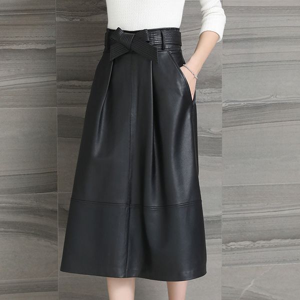 spring quality autumn of women high waist a line sheep skin skirt real leather plus size 4xl y291 qp8a, Black
spring quality autumn of women high waist a line sheep skin skirt real leather plus size 4xl y291 qp8a, Black