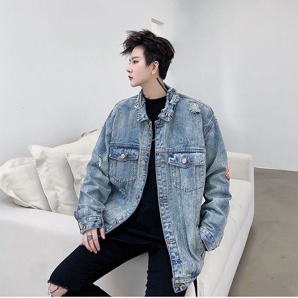 new 2021 harajuku space stars letter graffiti oversize jeans for men and women ripped washed loose casual denim coat 99wz, Black;brown
new 2021 harajuku space stars letter graffiti oversize jeans for men and women ripped washed loose casual denim coat 99wz, Black;brown