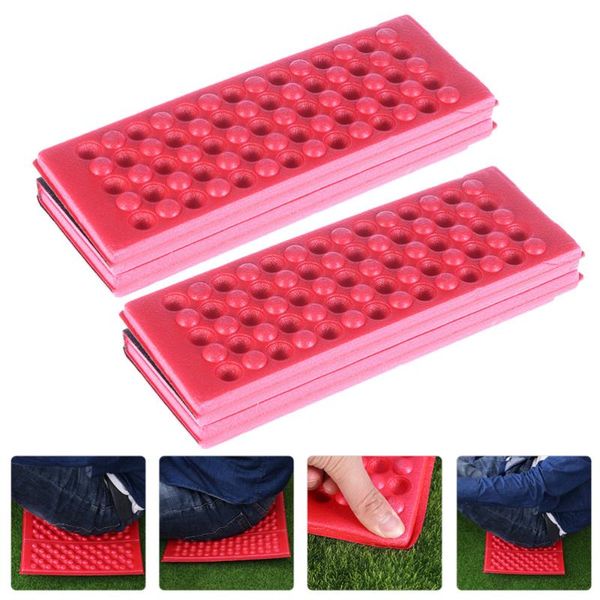 outdoor pads 2 pcs foldable camping portable picnic cushion mat