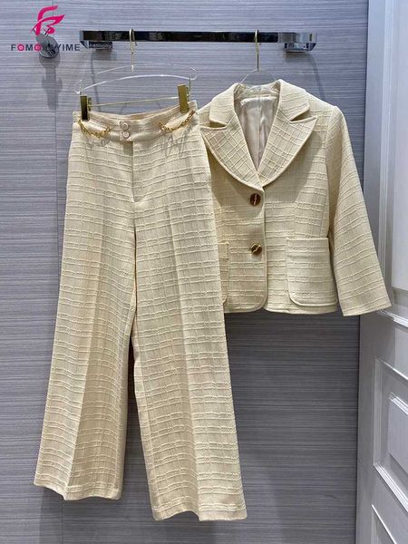 women's two piece pants 2021 autumn 2pieces sets women fashion elegant 9-point sleeve thin tweed jacket + long set, White
women's two piece pants 2021 autumn 2pieces sets women fashion elegant 9-point sleeve thin tweed jacket + long set, White