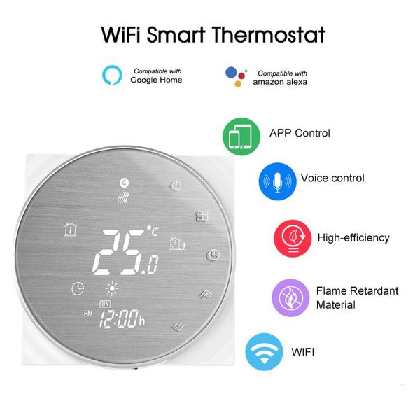 smart home control wifi electric floor boiler heating thermostat app voice backlight weekly lcd touch screen temperature controller
smart home control wifi electric floor boiler heating thermostat app voice backlight weekly lcd touch screen temperature controller