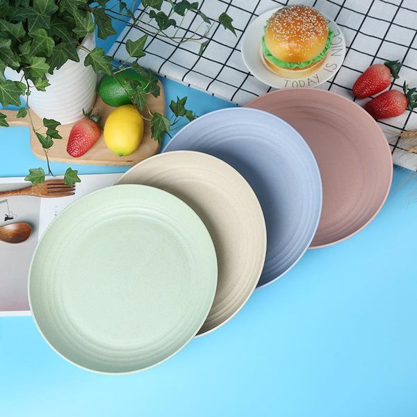disposable dinnerware 20-25cm disc wheat straw tableware round environmental protection anti-fall plastic meal dish fruit plate creative gif
disposable dinnerware 20-25cm disc wheat straw tableware round environmental protection anti-fall plastic meal dish fruit plate creative gif