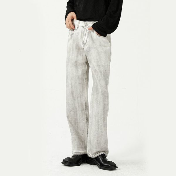 men's jeans washed vintage men loose casual straight ins fashion denim trousers male streetwear hip hop pants man o4b7, Blue
men's jeans washed vintage men loose casual straight ins fashion denim trousers male streetwear hip hop pants man o4b7, Blue