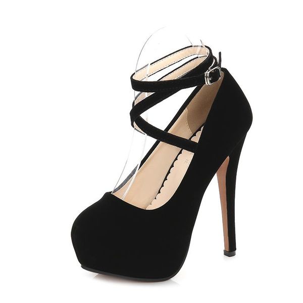 dress shoes woman pumps cross-tied ankle strap wedding party platform women high heels suede ladies 2021 889, Black
dress shoes woman pumps cross-tied ankle strap wedding party platform women high heels suede ladies 2021 889, Black
