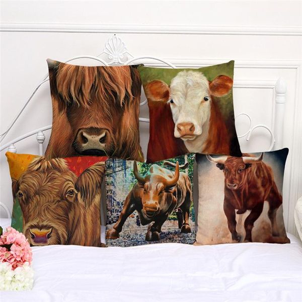 pillow case throw cases watercolor cow animals face cushion cover 45x45cm home living room decoration linen/cotton pillowcover decor
pillow case throw cases watercolor cow animals face cushion cover 45x45cm home living room decoration linen/cotton pillowcover decor