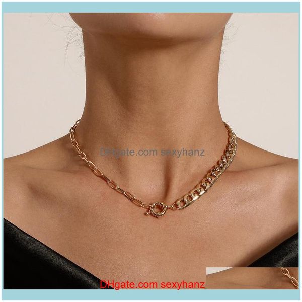 necklaces & pendants jewelrypunk cubana link simple necklace fashion rudder buckle gold sier color chain for women asymmetric jewelry choker, Golden;silver
necklaces & pendants jewelrypunk cubana link simple necklace fashion rudder buckle gold sier color chain for women asymmetric jewelry choker, Golden;silver
