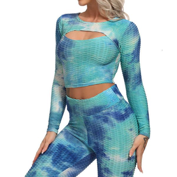 training yoga set suit 2-piece women's fit gym long mouw crop high tail leggings fitness sports clothingcake, Gray
training yoga set suit 2-piece women's fit gym long mouw crop high tail leggings fitness sports clothingcake, Gray