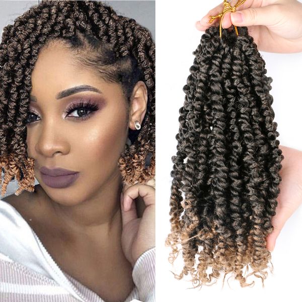 10 inch pre twisted passion twist crochet hair 50g/pcs pre looped fluffy crochet braids hair ombre synthetic braiding hair, Black
10 inch pre twisted passion twist crochet hair 50g/pcs pre looped fluffy crochet braids hair ombre synthetic braiding hair, Black