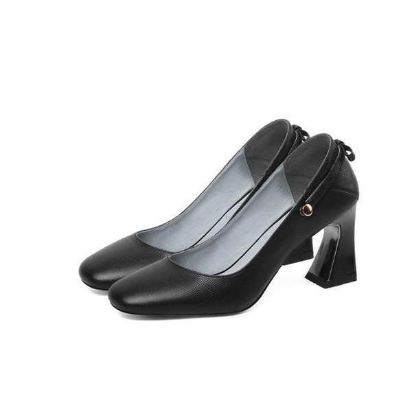 dress shoes women pumps genuine leather high heels spring summer wedding woman party fashion square toe mary janes, Black
dress shoes women pumps genuine leather high heels spring summer wedding woman party fashion square toe mary janes, Black