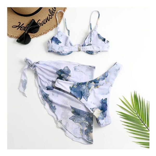 one-piece suits ladies swimwear split printing three-piece swimsuit bikini women's clothing sports spring underwear
one-piece suits ladies swimwear split printing three-piece swimsuit bikini women's clothing sports spring underwear