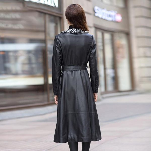 men's leather & faux women real sheepskin genuine coat slim spring autumn korean fashion jacket campera mujer 27099 yy489, Black
men's leather & faux women real sheepskin genuine coat slim spring autumn korean fashion jacket campera mujer 27099 yy489, Black
