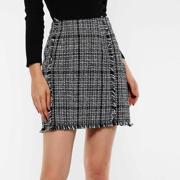 skirts women mini casual winter elegant office lady bodycon high waist plaid zipper female sweet ladylike fall black 
skirts women mini casual winter elegant office lady bodycon high waist plaid zipper female sweet ladylike fall black