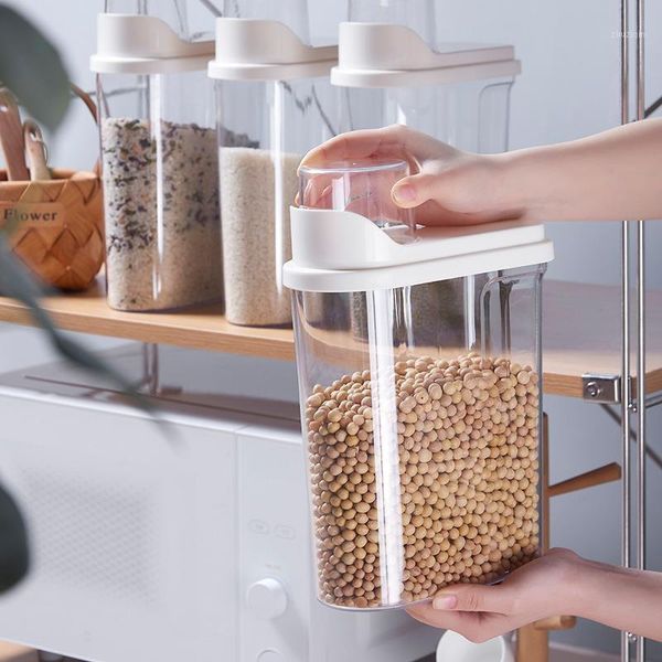 storage bottles & jars 2.5l sealed rice barrel moisture proof box household kitchen flour saving wheel bucket stocks holder 
storage bottles & jars 2.5l sealed rice barrel moisture proof box household kitchen flour saving wheel bucket stocks holder