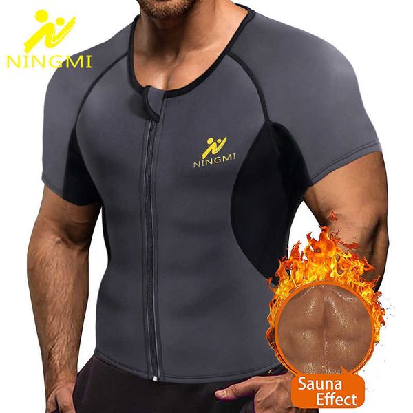 ningmi sport shirt body shaper slimming waist trainer men tank neoprene sauna vest with zipper mesh shapewear warming jacket
ningmi sport shirt body shaper slimming waist trainer men tank neoprene sauna vest with zipper mesh shapewear warming jacket