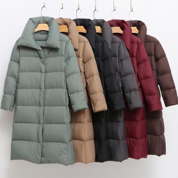 women's down & parkas 2021 winter bread coat duck filling warm ultra light elegant over knee puffer jacket ladies overcoat clothing, Black
women's down & parkas 2021 winter bread coat duck filling warm ultra light elegant over knee puffer jacket ladies overcoat clothing, Black