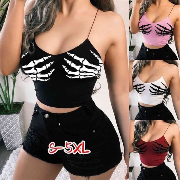 skull hand crop womens tanks gothic punk camisole bodycon skeleton spaghetti strap y2k bustier black goth tank clubwear, White
skull hand crop womens tanks gothic punk camisole bodycon skeleton spaghetti strap y2k bustier black goth tank clubwear, White
