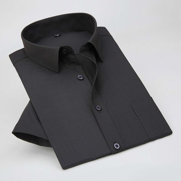 quality summer men short mouths white shirt with single breasts pocket slim fit business formula effects/twill/plain shirts, White;black
quality summer men short mouths white shirt with single breasts pocket slim fit business formula effects/twill/plain shirts, White;black