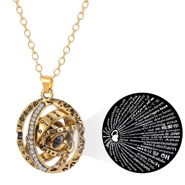 pendant necklaces creative astronomical ball necklace 100 languages i love you valentine's day jewelry gift for women men, Silver
pendant necklaces creative astronomical ball necklace 100 languages i love you valentine's day jewelry gift for women men, Silver