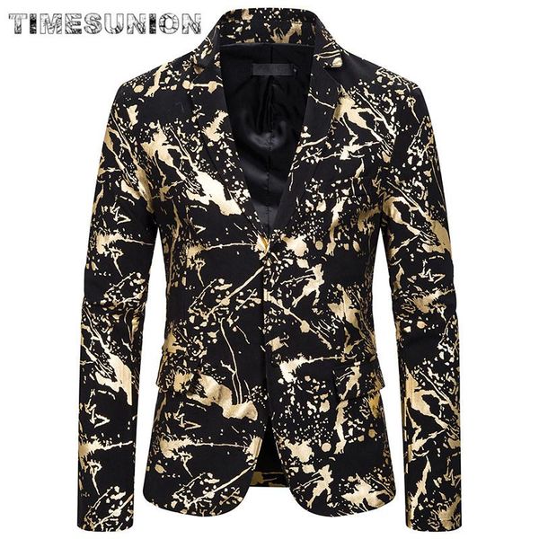 men's suits & blazers men blazer jacket cotton golden art inkjet bronzing print lapel suit wedding prom stage singers slim fit costume, White;black
men's suits & blazers men blazer jacket cotton golden art inkjet bronzing print lapel suit wedding prom stage singers slim fit costume, White;black
