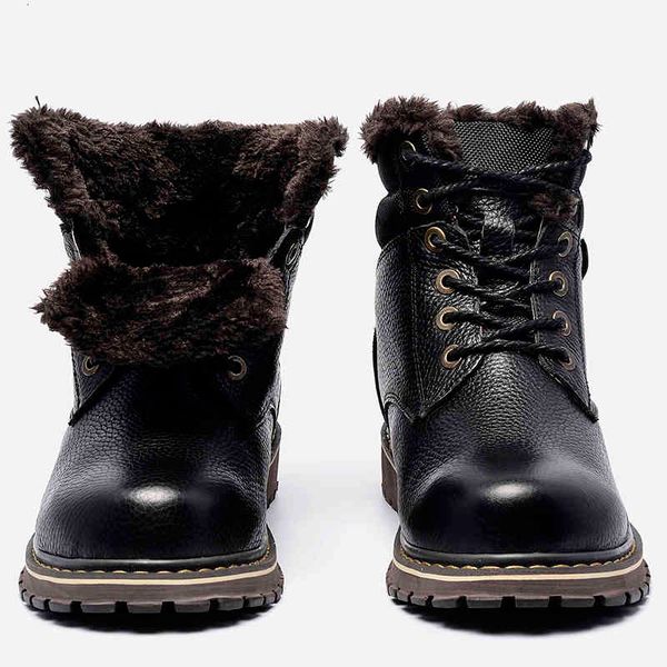 dress shoes botas de inverno couro vaca genuÃna para homens tamanho 7-11 botas wootten marca tornozelo neve amm9, Black
dress shoes botas de inverno couro vaca genuÃna para homens tamanho 7-11 botas wootten marca tornozelo neve amm9, Black