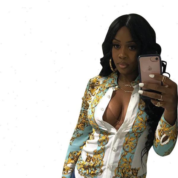 women 2021 new long sleeve vintage print turn down neck blouses shirts autumn winter fashion a8017, White
women 2021 new long sleeve vintage print turn down neck blouses shirts autumn winter fashion a8017, White