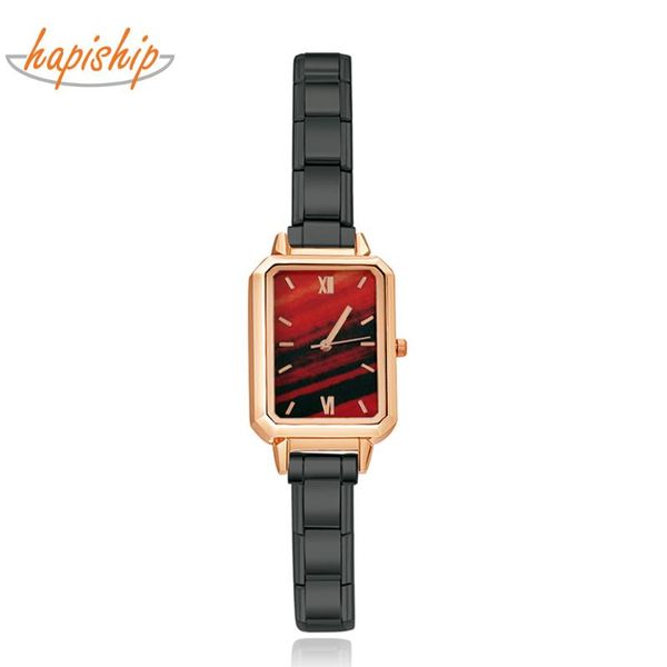 charm bracelets hapiship fashion women's stainless steel 9mm width black bracelet rose watch friendship gift for friend birthday g140, Golden;silver
charm bracelets hapiship fashion women's stainless steel 9mm width black bracelet rose watch friendship gift for friend birthday g140, Golden;silver