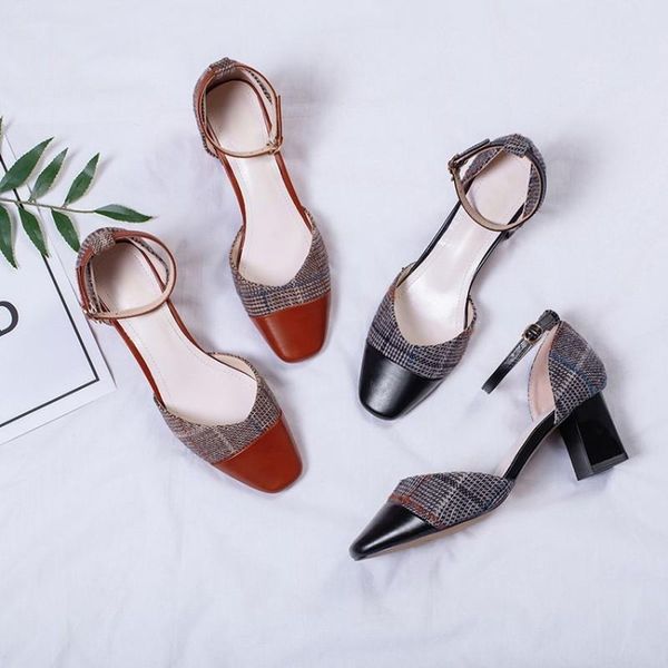 dress shoes 2021 woman square high heels slingbacks pointed mouth women office lady solid sandals female wedding shoe h14-02, Black
dress shoes 2021 woman square high heels slingbacks pointed mouth women office lady solid sandals female wedding shoe h14-02, Black