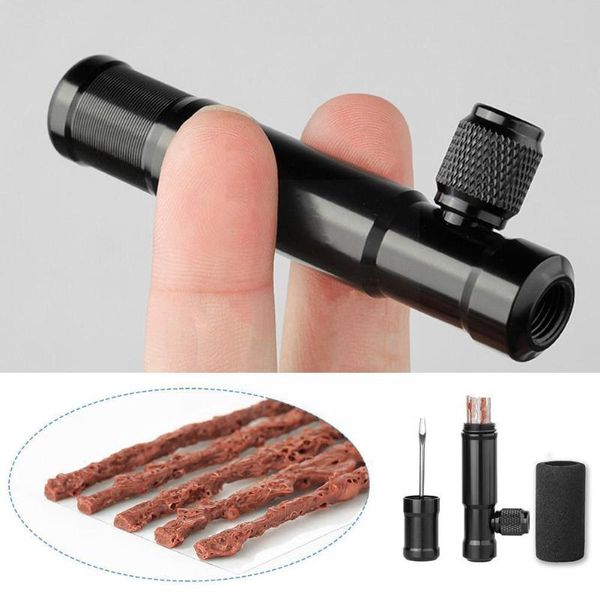 tools bicycle tubeless tire puncture service tool stripes co2 cartridge repair w/ inflate fits threaded ooutdoor u9b6 
tools bicycle tubeless tire puncture service tool stripes co2 cartridge repair w/ inflate fits threaded ooutdoor u9b6