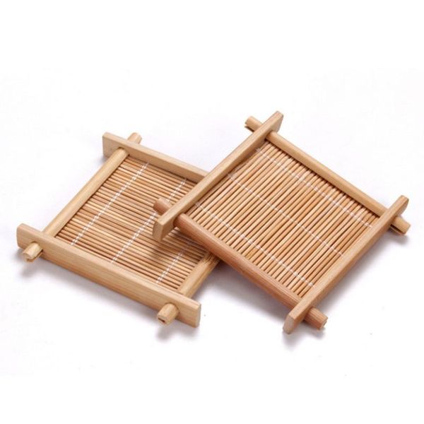 table runner 6pcs/lot bamboo tea cup mat wooden set kitchen accessories placemat holder dish pot pads heat insulation saucer
table runner 6pcs/lot bamboo tea cup mat wooden set kitchen accessories placemat holder dish pot pads heat insulation saucer