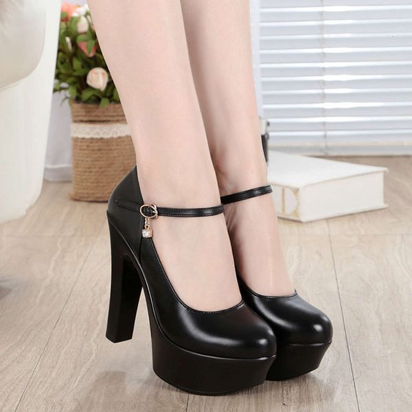 catwalk high heels women's 13cm thick waterproof platform round head size work sho cheongsam performance, Black
catwalk high heels women's 13cm thick waterproof platform round head size work sho cheongsam performance, Black