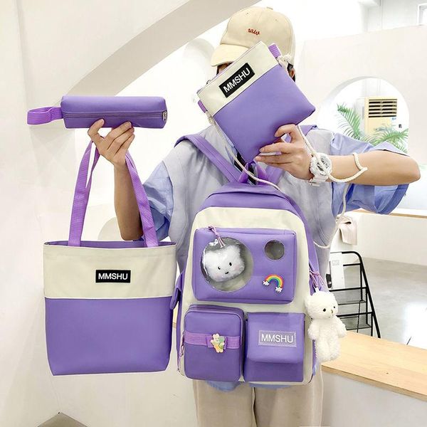 school bags classical backpack for women large capacity schoolbag canvas teenager girls female trend rucksack
school bags classical backpack for women large capacity schoolbag canvas teenager girls female trend rucksack