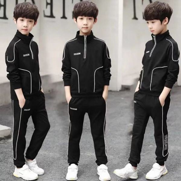 spring autumn casual sportswear kids clothes long sleeve coat pant children clothing boys tracksuit gentleman suit, White
spring autumn casual sportswear kids clothes long sleeve coat pant children clothing boys tracksuit gentleman suit, White