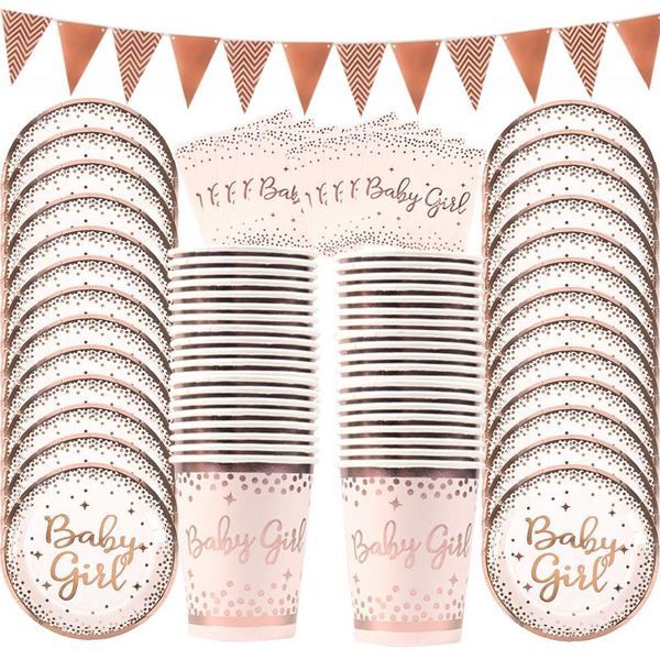 disposable dinnerware birthday party decoration baby girl rose gold pink paper straws plates cup gender reveal shower
disposable dinnerware birthday party decoration baby girl rose gold pink paper straws plates cup gender reveal shower