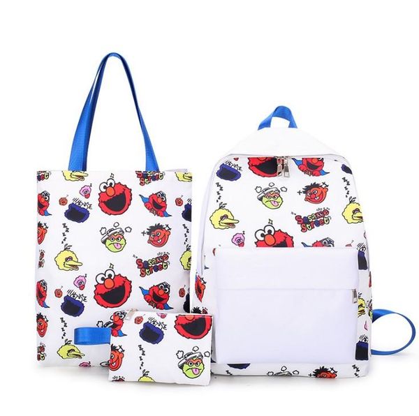 backpack 3pcs/set lapschool backpacks girls boys teenagers female bagpack sac a dos femme cute cartoon canvas satchel kids aq-04-60
backpack 3pcs/set lapschool backpacks girls boys teenagers female bagpack sac a dos femme cute cartoon canvas satchel kids aq-04-60