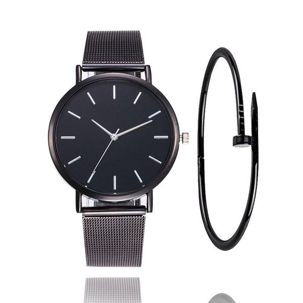 wristwatches trendy quartz analog lover delicate watch fashion dress female women metal mesh luxury business watches montre femme, Slivery;brown
wristwatches trendy quartz analog lover delicate watch fashion dress female women metal mesh luxury business watches montre femme, Slivery;brown