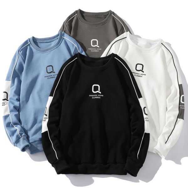 men's sweater round neck spring and autumn new korean youth leisure long sve t-shirt bottom shirt fashion men's wear, White;black
men's sweater round neck spring and autumn new korean youth leisure long sve t-shirt bottom shirt fashion men's wear, White;black