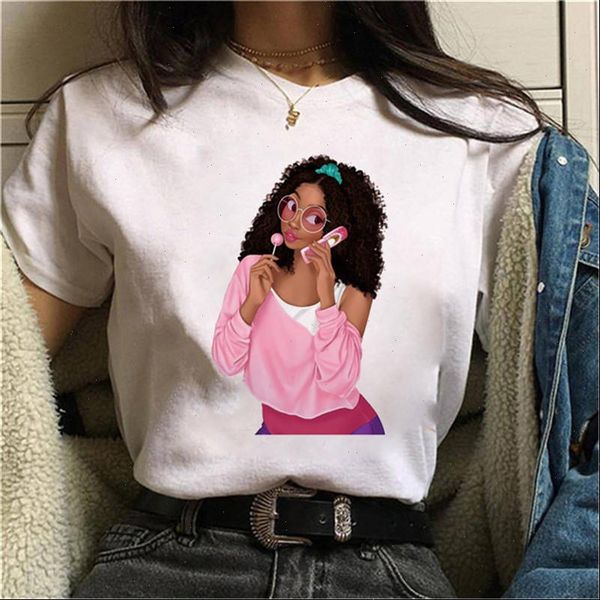 cool melanin black girl cartoon print female t shirt harajuku women summer hip hop cotton t shirt tee shirt, White
cool melanin black girl cartoon print female t shirt harajuku women summer hip hop cotton t shirt tee shirt, White