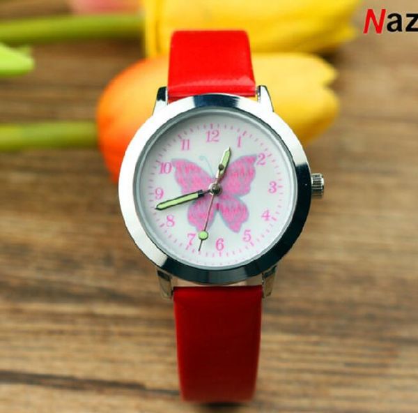 fashion butterfly design watches children girls boys fluorescent pointer cute casual bracelet pink student clock wristwatch, Slivery;brown
fashion butterfly design watches children girls boys fluorescent pointer cute casual bracelet pink student clock wristwatch, Slivery;brown