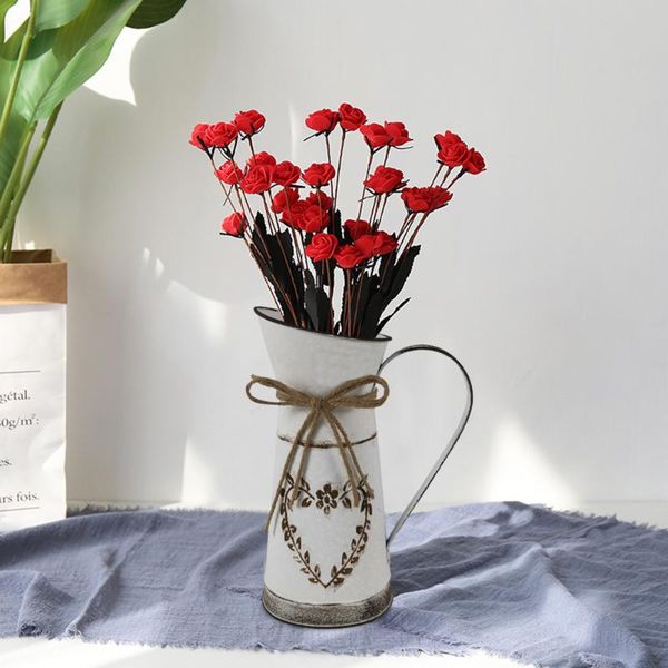 vases retro vase flower arrangement pot metal creative kettle shape plant basket galvanized sheet planter home decoration
vases retro vase flower arrangement pot metal creative kettle shape plant basket galvanized sheet planter home decoration