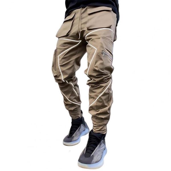 gentlemen joggers casual rits reflecting strip multi-pocket harm book hip hop cargo broek streetwear men's track, Black
gentlemen joggers casual rits reflecting strip multi-pocket harm book hip hop cargo broek streetwear men's track, Black