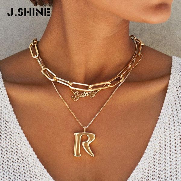pendant necklaces jshine ins fashion jewelry gold silver color rectangle metal chain link chunky for women stackable choker necklace
pendant necklaces jshine ins fashion jewelry gold silver color rectangle metal chain link chunky for women stackable choker necklace