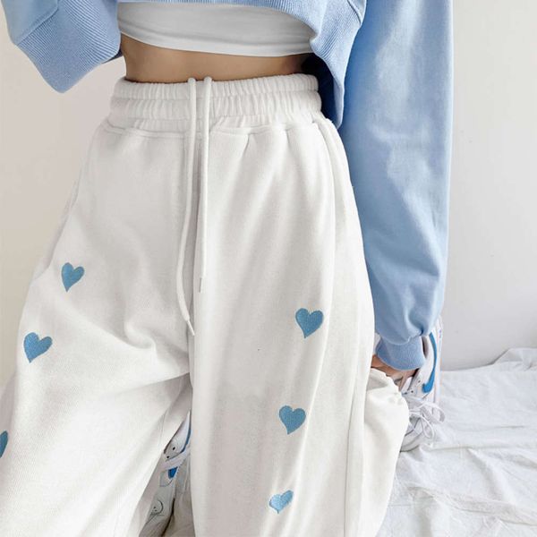thin summer spice girl love sports pants women's corset white loose casual straight spring fashion, Black;white
thin summer spice girl love sports pants women's corset white loose casual straight spring fashion, Black;white