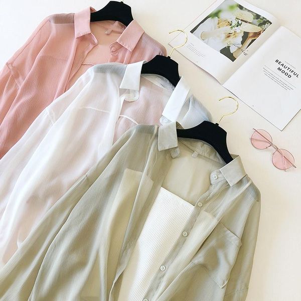 women's blouses & shirts white blouse women casual long sleeve loose 2021 summer streetwear hip hop korean transparent thin
women's blouses & shirts white blouse women casual long sleeve loose 2021 summer streetwear hip hop korean transparent thin