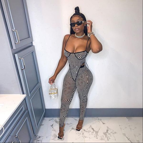 geometric print mesh two piece womens tracksuits set fall spaghetti strap bodysuits pants matching sets skinny streetwear, Gray
geometric print mesh two piece womens tracksuits set fall spaghetti strap bodysuits pants matching sets skinny streetwear, Gray