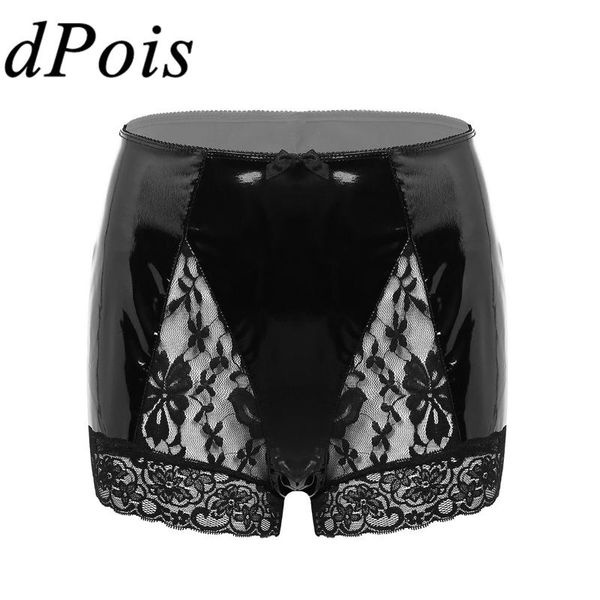 women's panties women high rise lace leather underwear adults latex bikini briefs lingerie intimate goods sissy swimwear swimsuit, Black;pink
women's panties women high rise lace leather underwear adults latex bikini briefs lingerie intimate goods sissy swimwear swimsuit, Black;pink