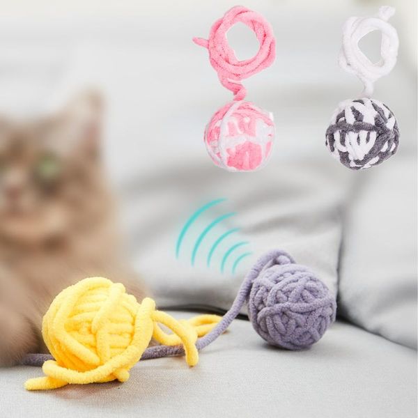 cat toys pet yarn ball with bell funny squeaky toy kitten bite resistant chew supplies products
cat toys pet yarn ball with bell funny squeaky toy kitten bite resistant chew supplies products